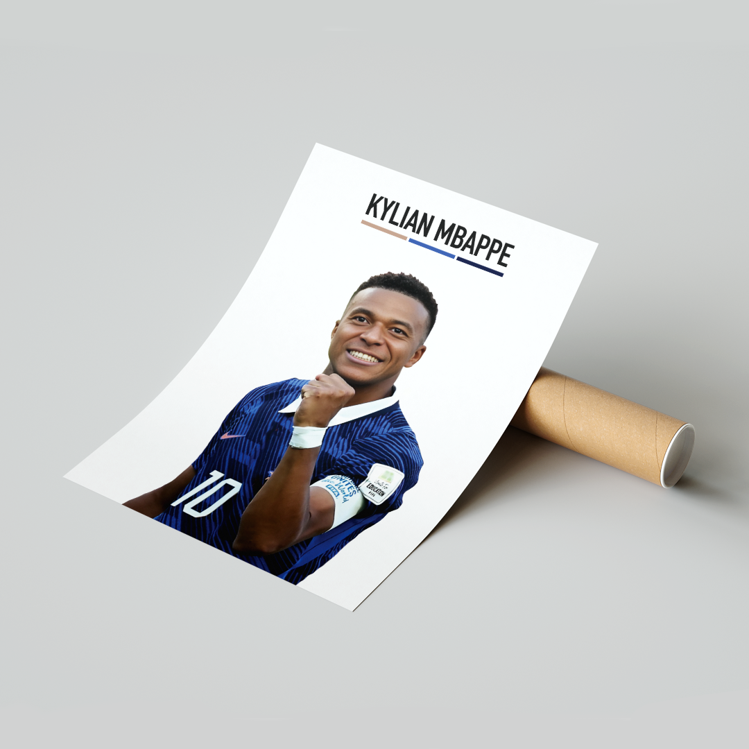 Plakat Kylian Mbappe