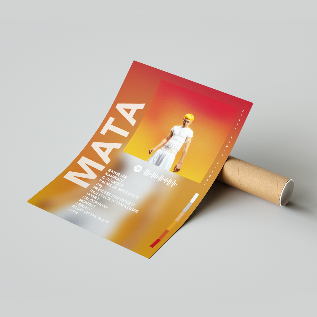 Plakat Mata 2039: ZŁOTE PIASKI — Bez ramki