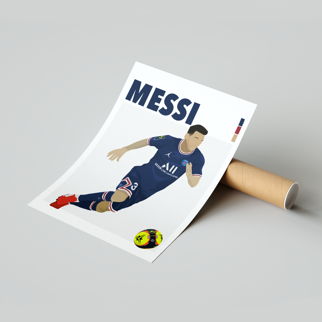 Plakat Messi