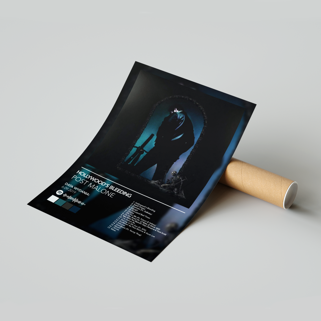 Plakat Post Malone Hollywood's Bleeding