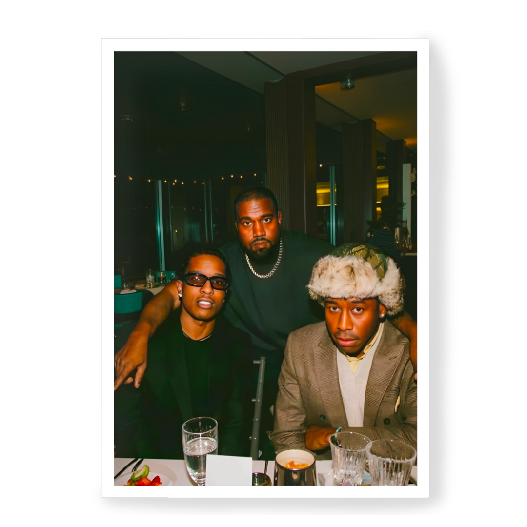 Plakat ASAP & Tyler & Kanye