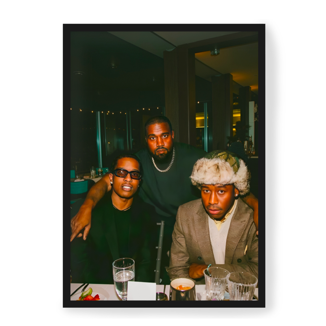 Plakat ASAP & Tyler & Kanye