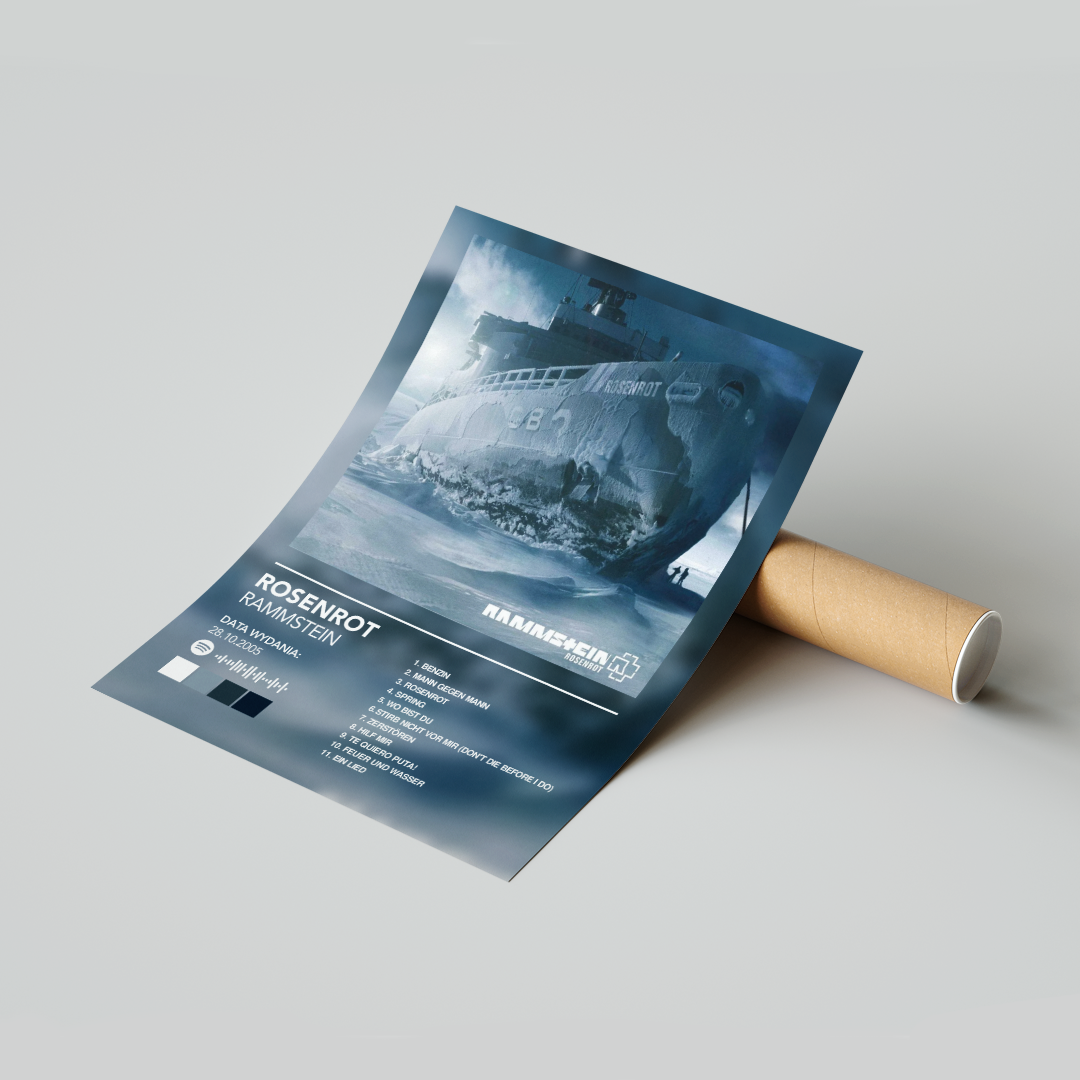 Plakat Rammstein Rosenrot