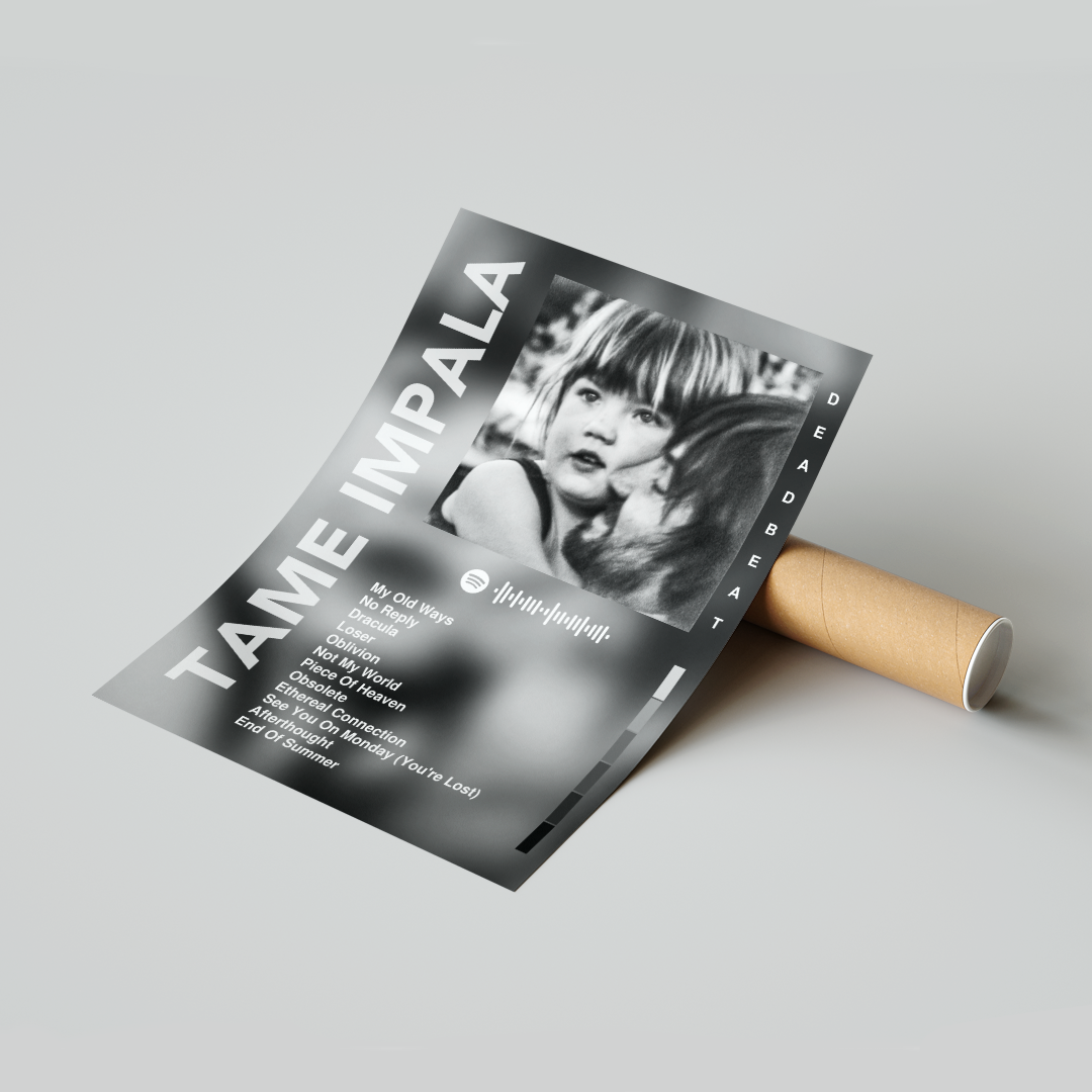 Plakat Tame Impala Deadbeat — Bez ramki