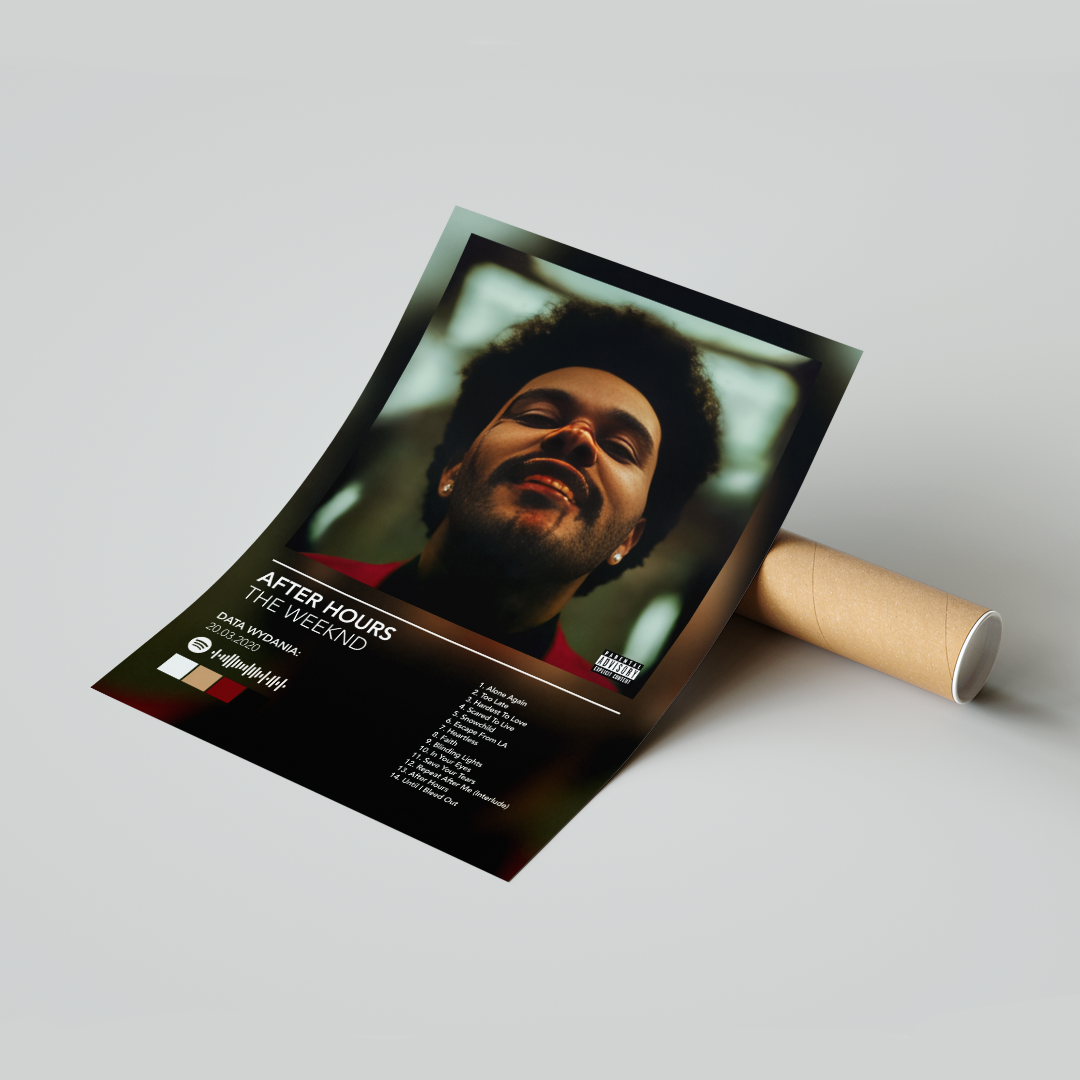 Plakat The Weeknd After Hours