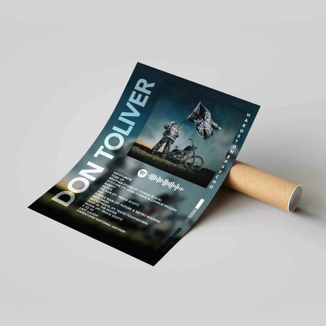 Plakat Don Toliver Hardstone Psycho