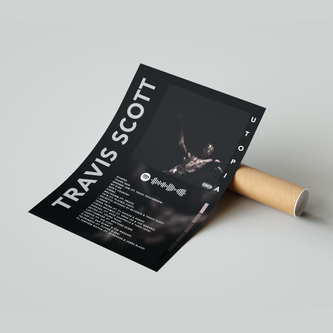Plakat Travis Scott Utopia