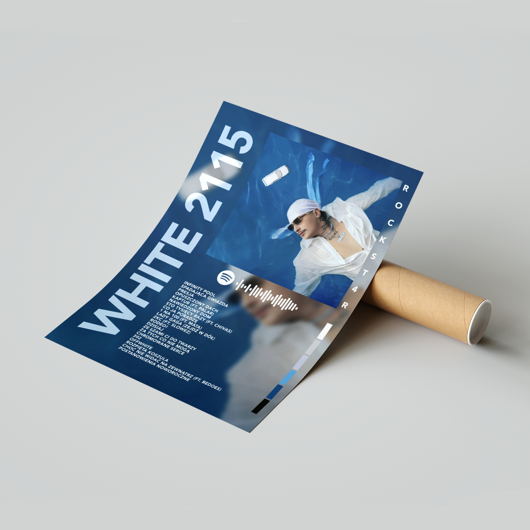 Plakat White 2115 Rockst4r