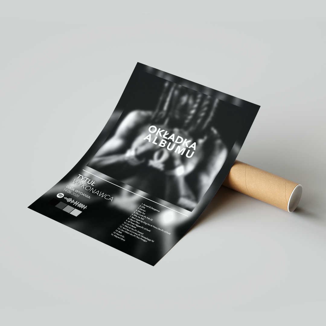 Plakat Własny Album