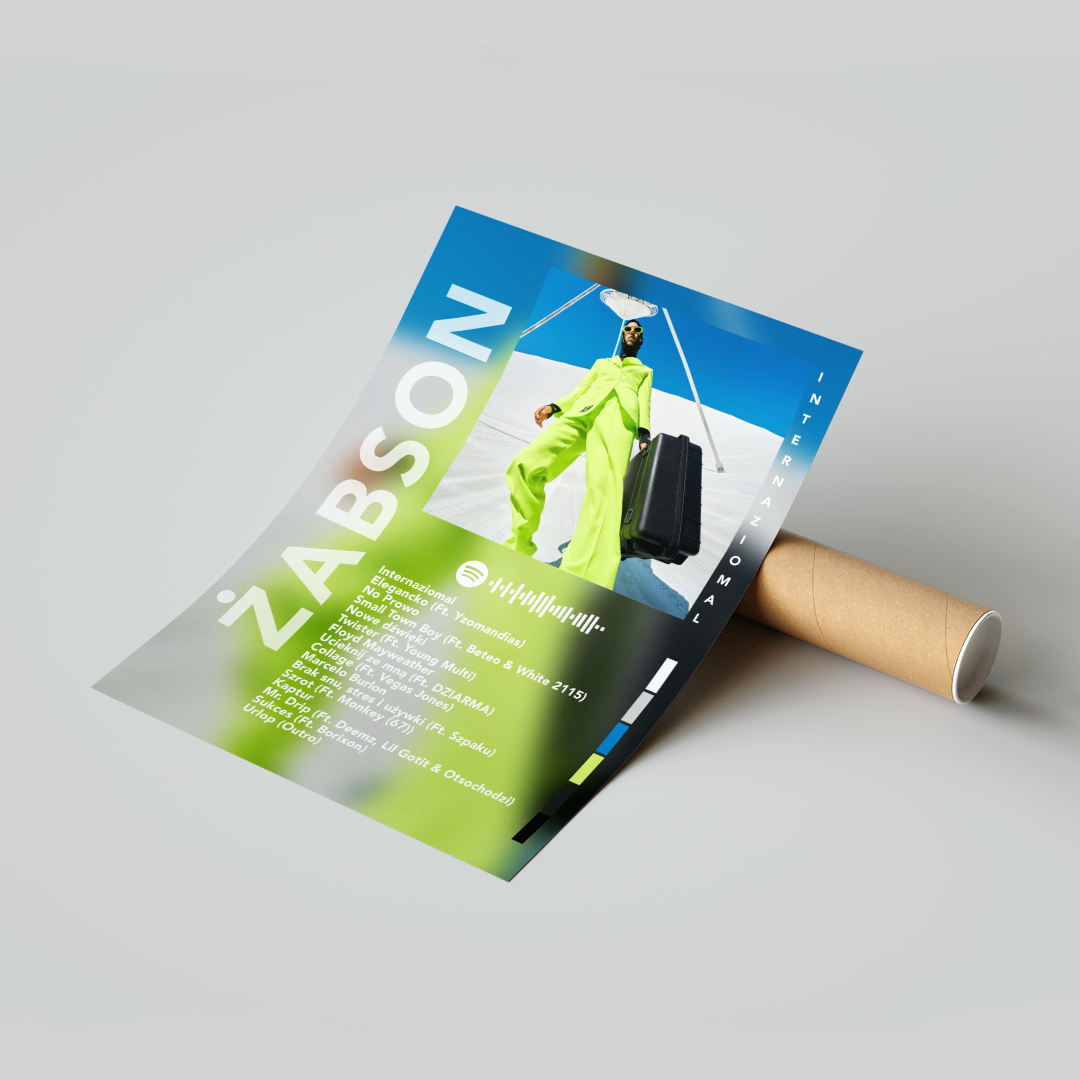 Plakat Żabson Internaziomal