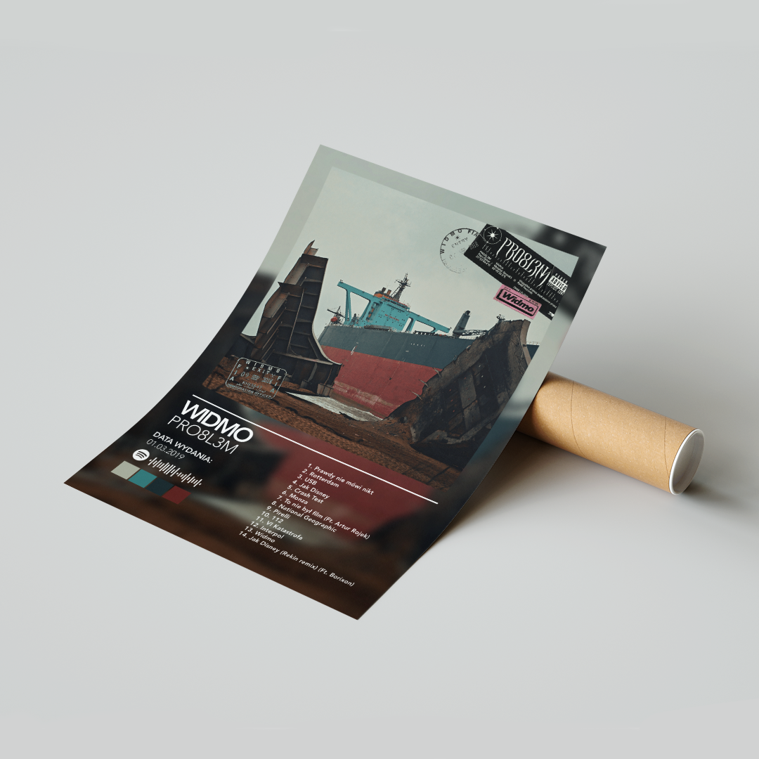 Plakat PRO8L3M Widmo