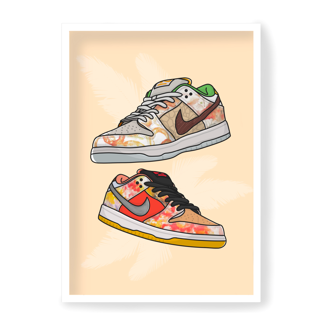 Plakat Nike SB Dunk Street Hawker