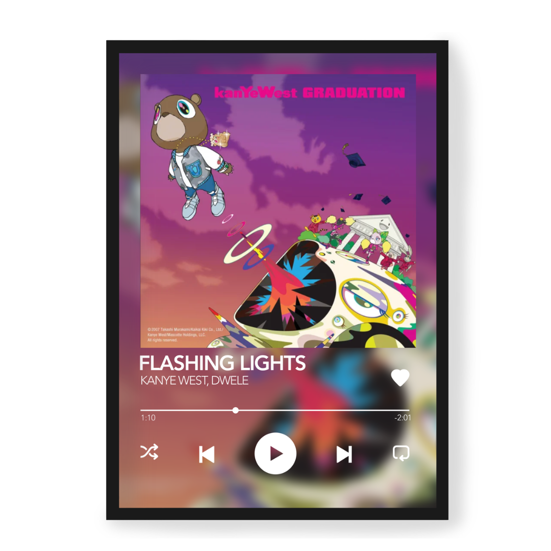 Image of Kanye West Flashing Lights