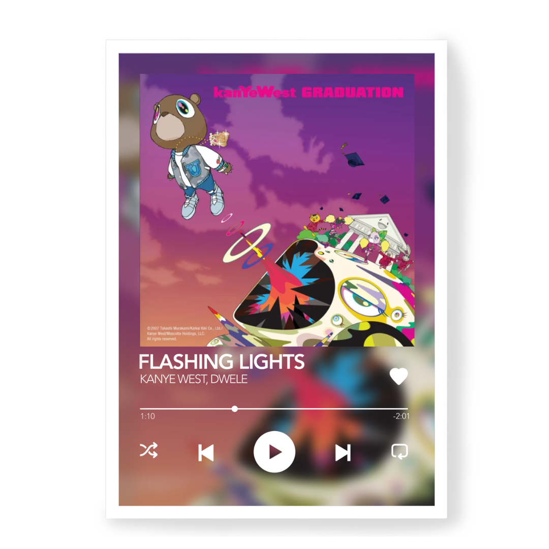 Image of Kanye West Flashing Lights