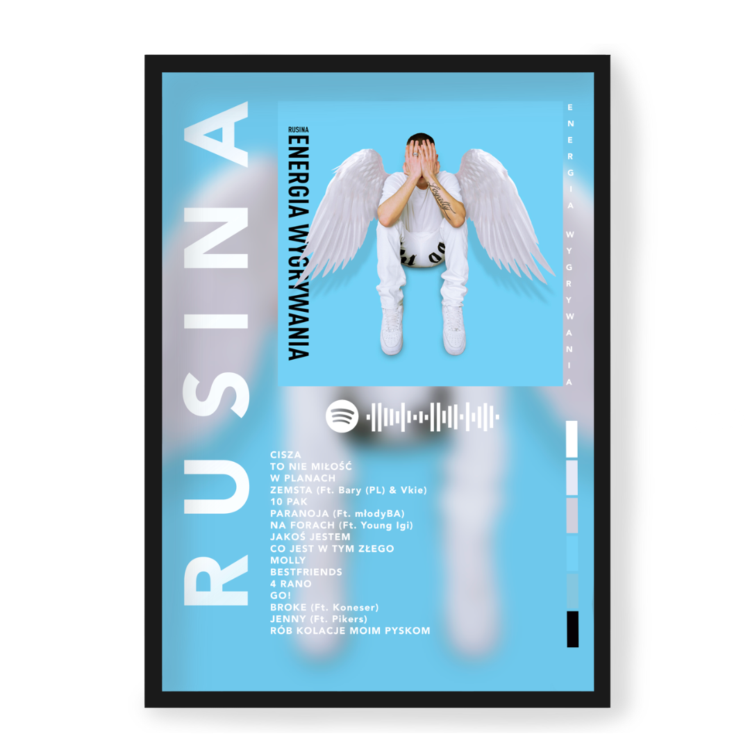 Plakat Rusina Energia Wygrywania