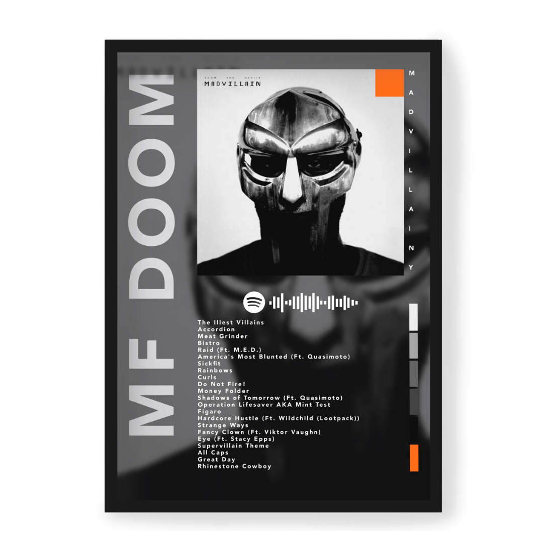 Plakat MF DOOM Madvillainy