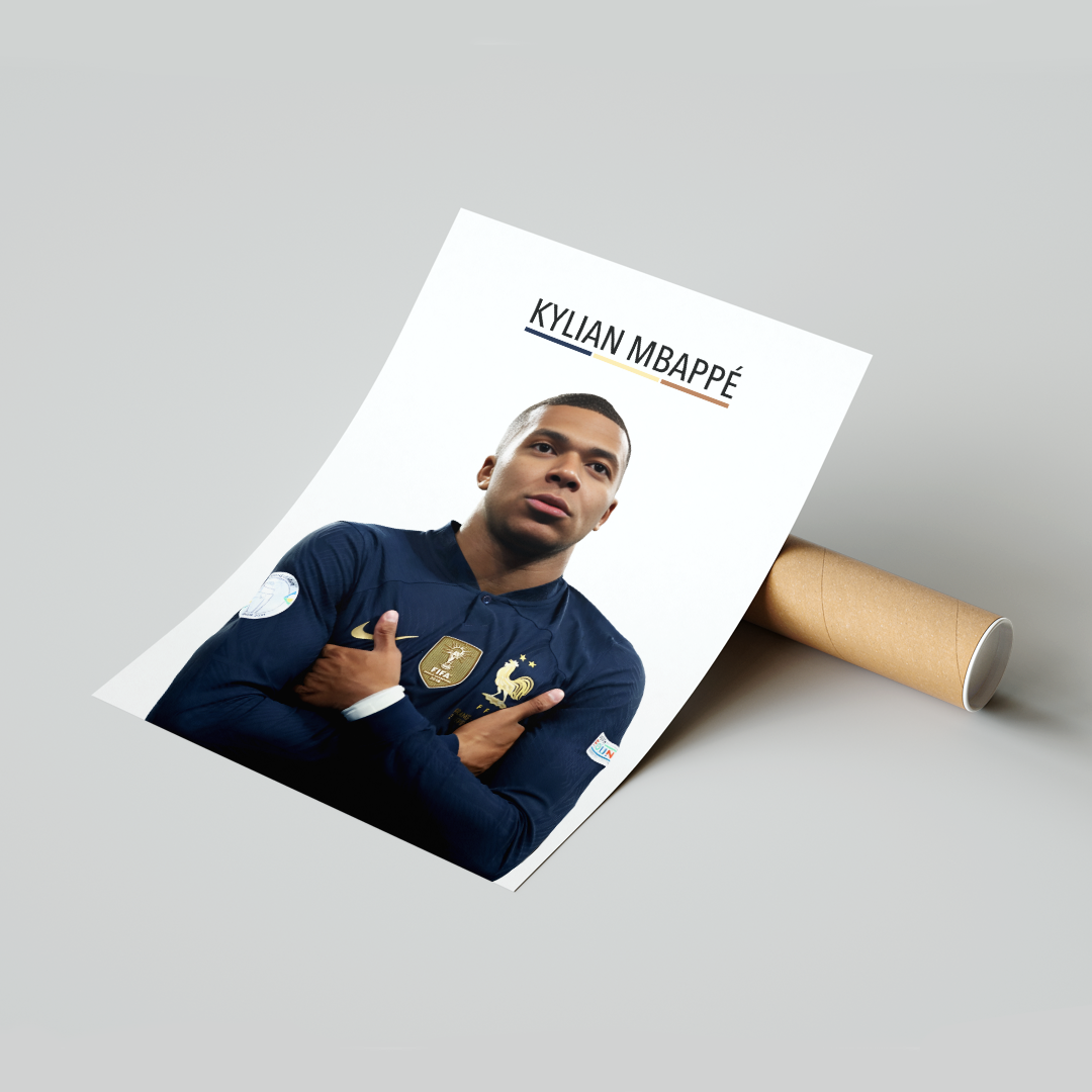 Plakat Kylian Mbappe