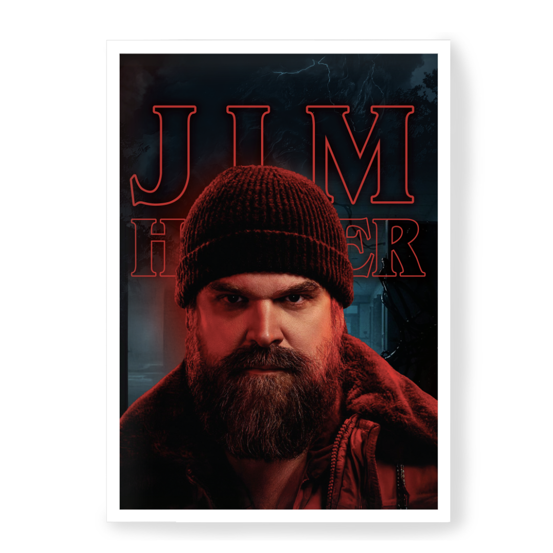 Plakat Stranger Things Jim Hopper