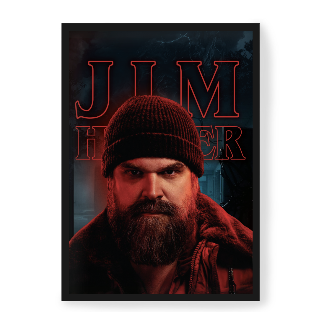 Plakat Stranger Things Jim Hopper