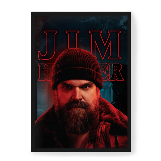 Plakat Stranger Things Jim Hopper