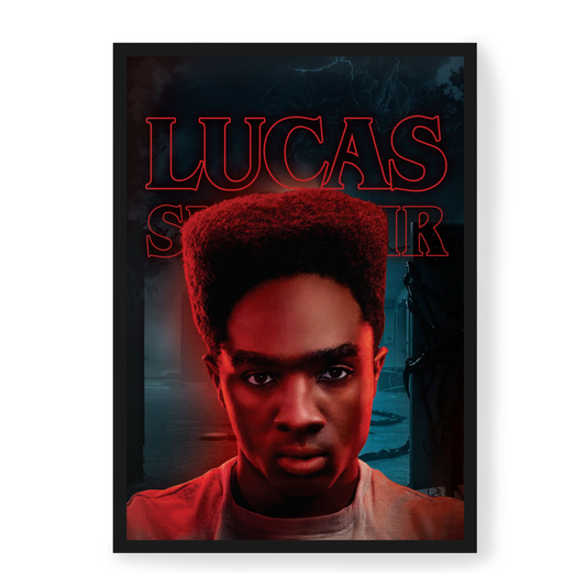 Plakat Stranger Things Lucas Sinclair