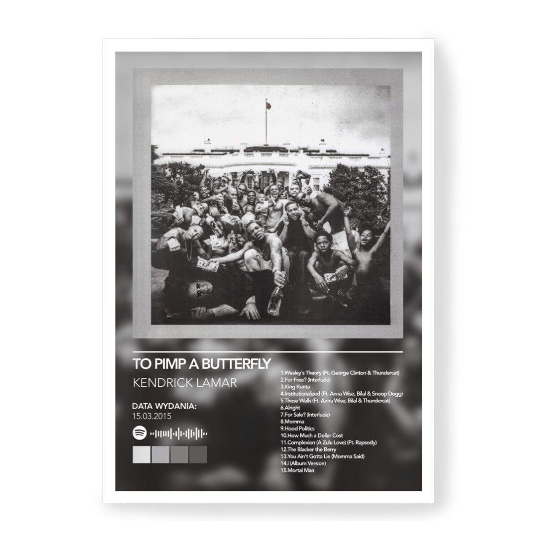 Plakat Kendrick Lamar To Pimp a Butterfly