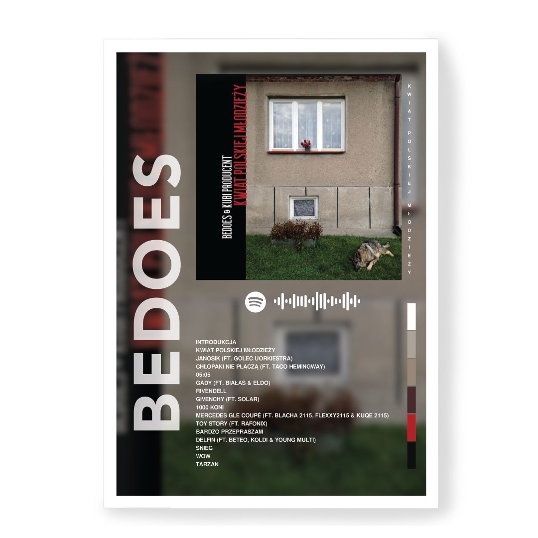 Plakat Bedoes Kwiat Polskiej Młodzieży