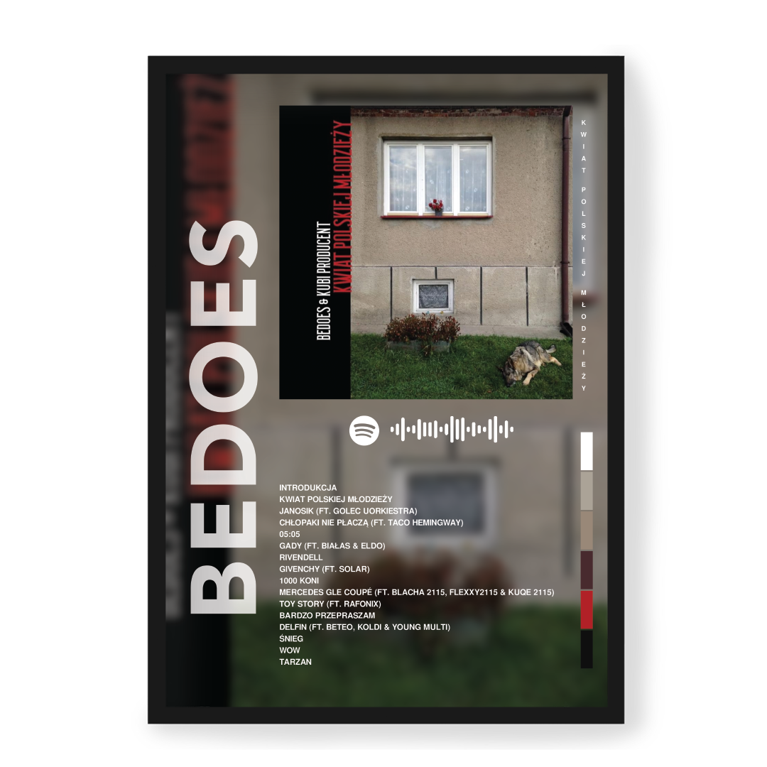 Plakat Bedoes Kwiat Polskiej Młodzieży