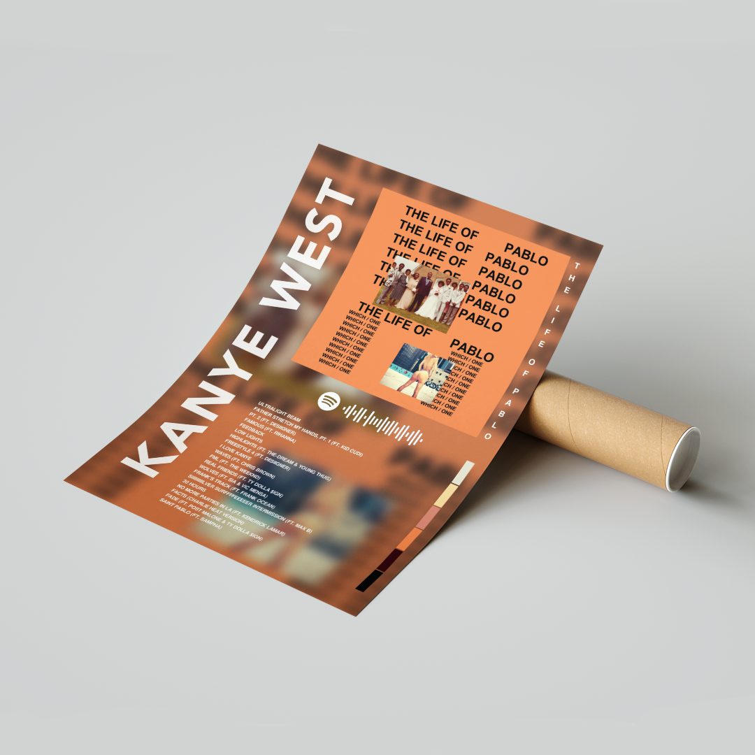 Plakat Kanye West The Life Of Pablo