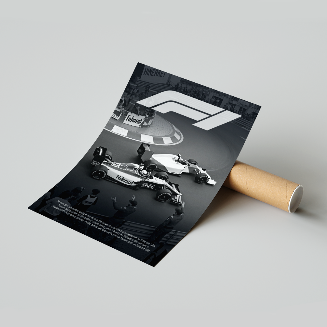 Plakat Formuła 1