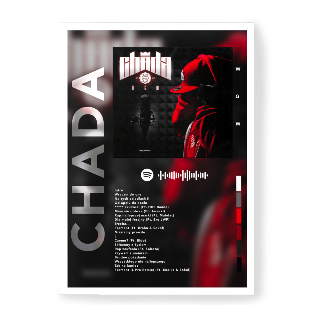 Plakat Chada WGW