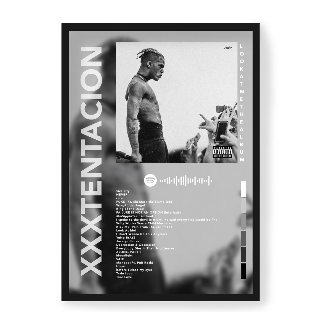 Plakat XXXTentacion Look At Me The Album