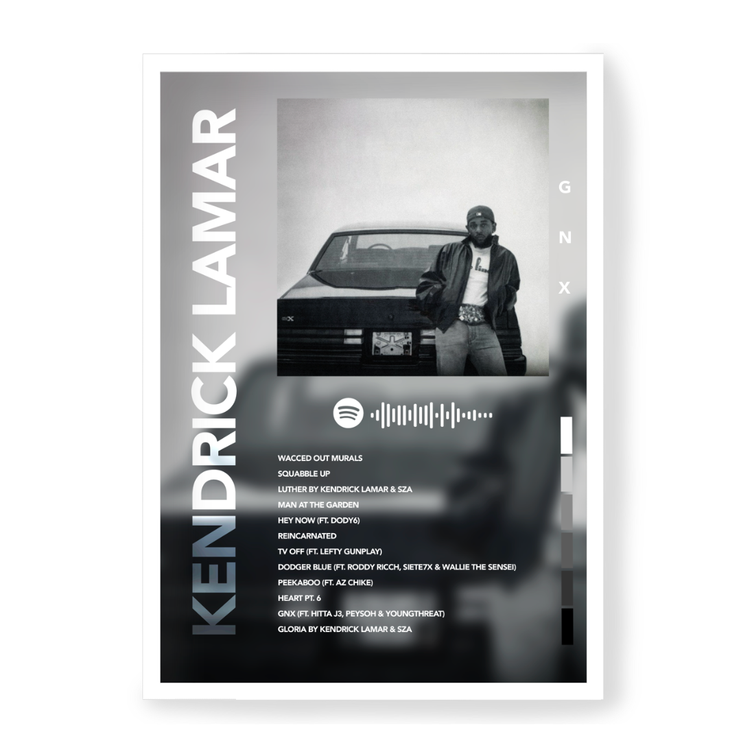 Plakat Kendrick Lamar GNX