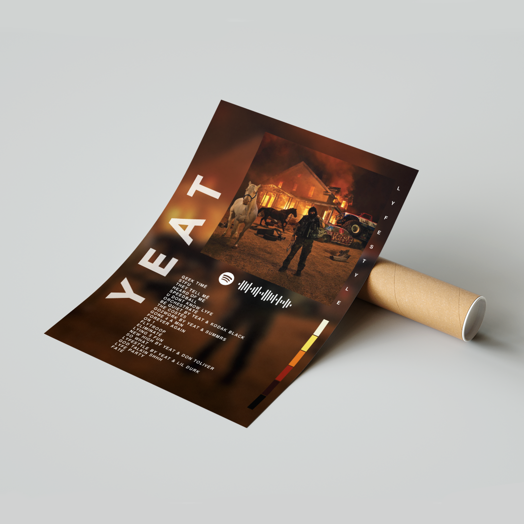 Plakat Yeat Lifestyle