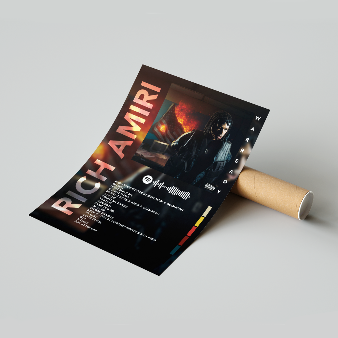 Plakat Rich Amiri War Ready