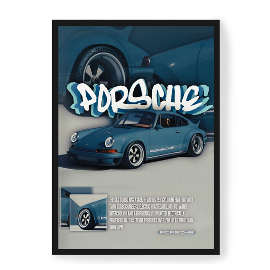 Plakat Porsche
