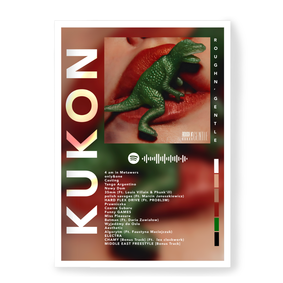 Plakat Kukon Rough n' Gentle