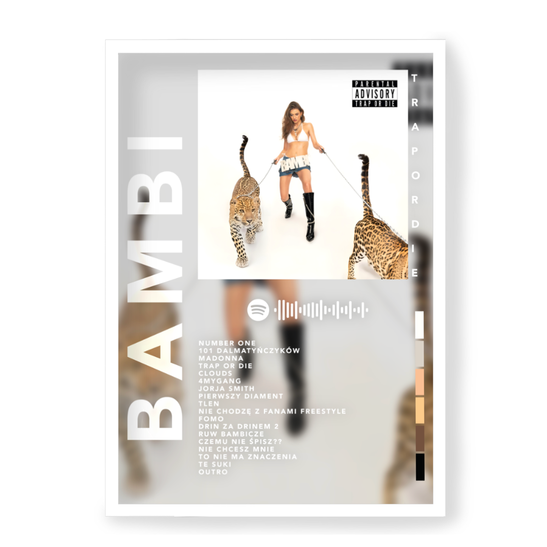 Plakat Bambi Trap Or Die