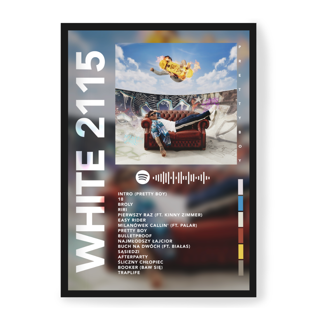 Plakat White 2115 Pretty Boy