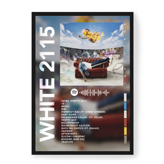 Plakat White 2115 Pretty Boy