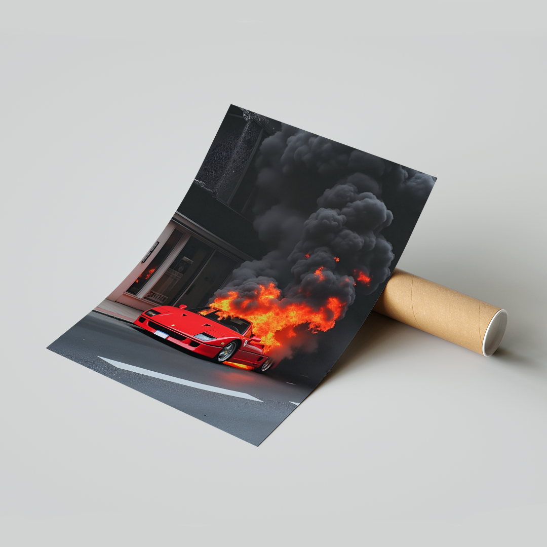 Plakat Ferrari