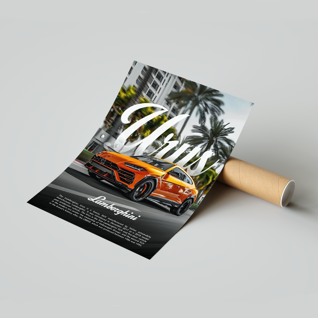 Plakat Lamborghini Urus