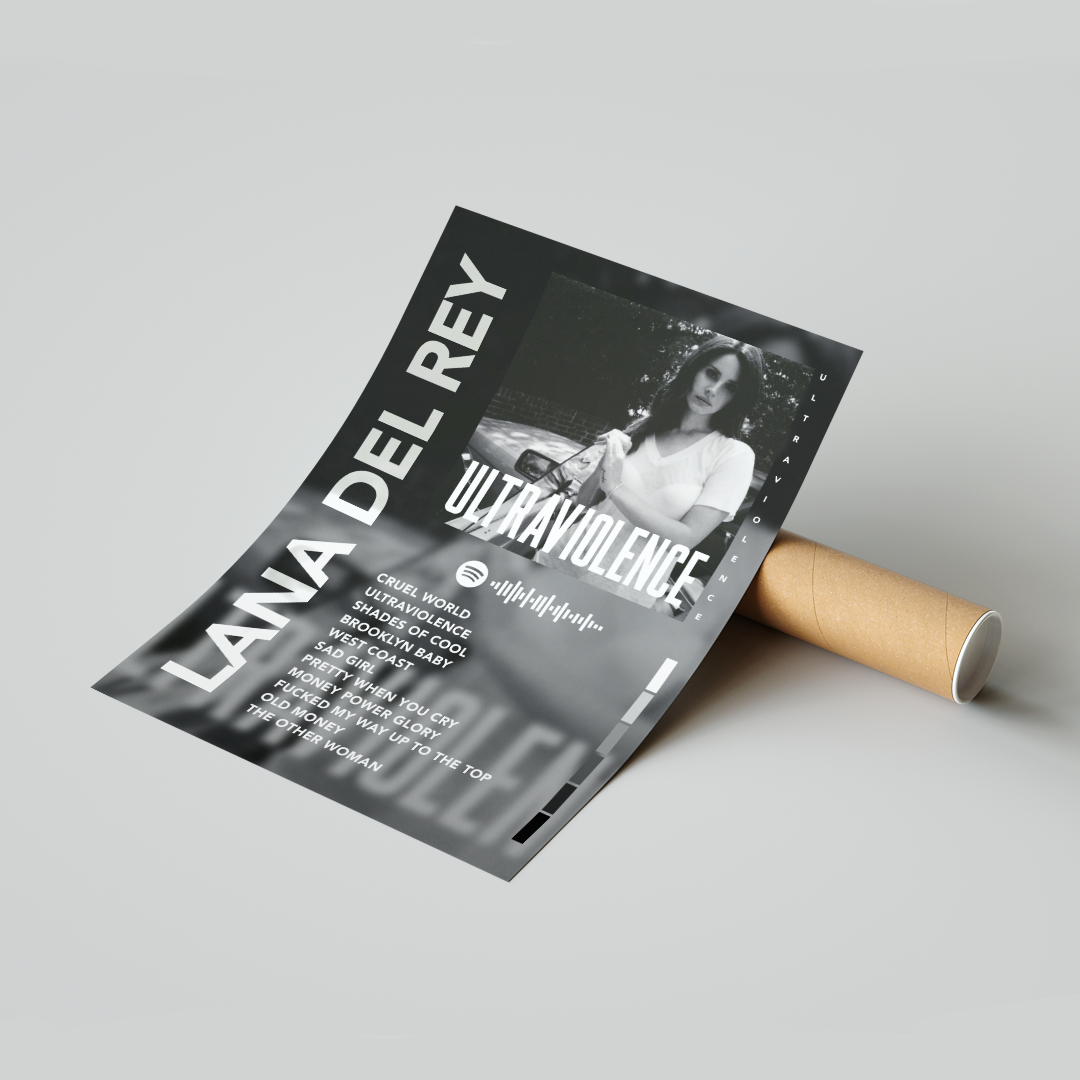 Plakat Lana Del Rey Ultraviolence