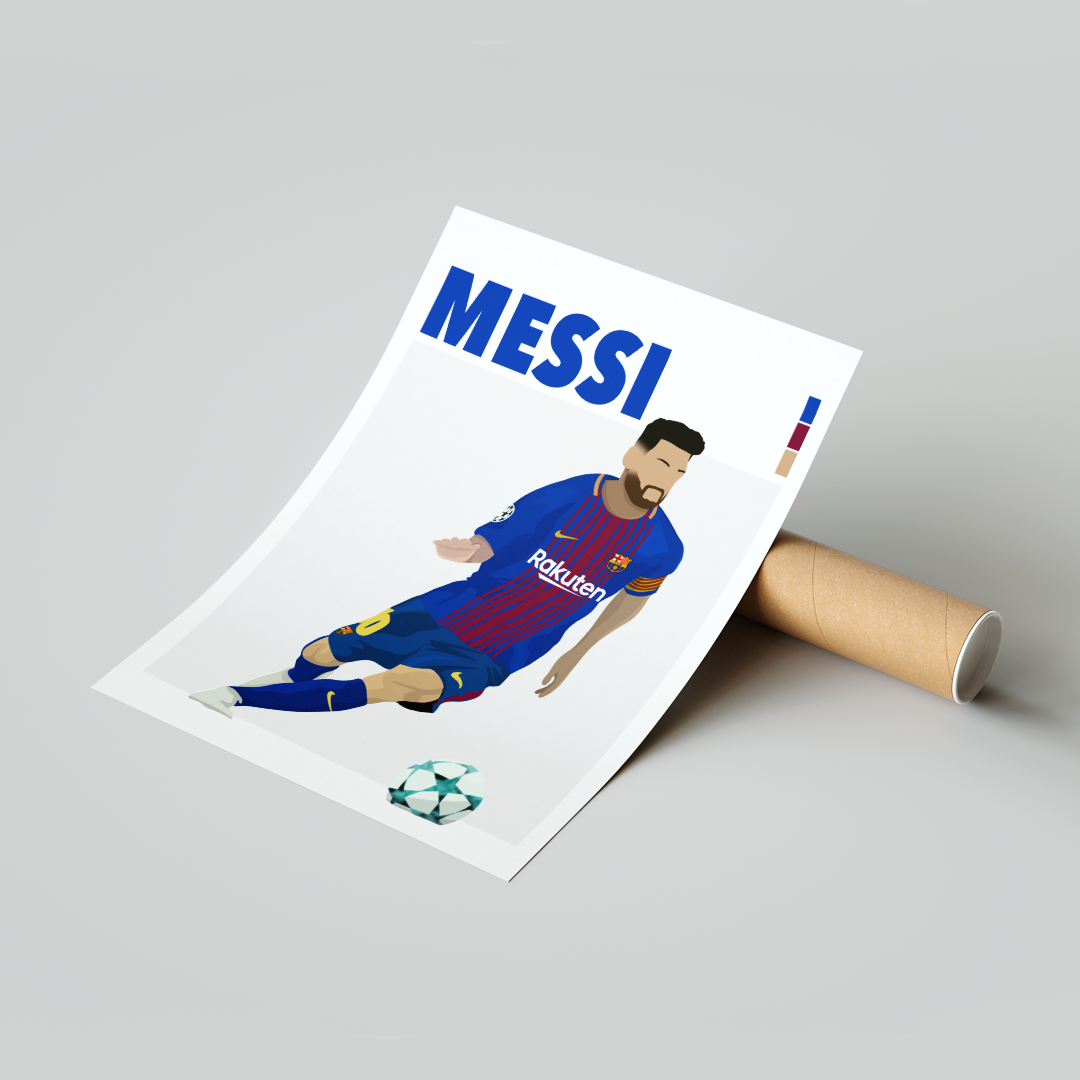 Plakat Messi