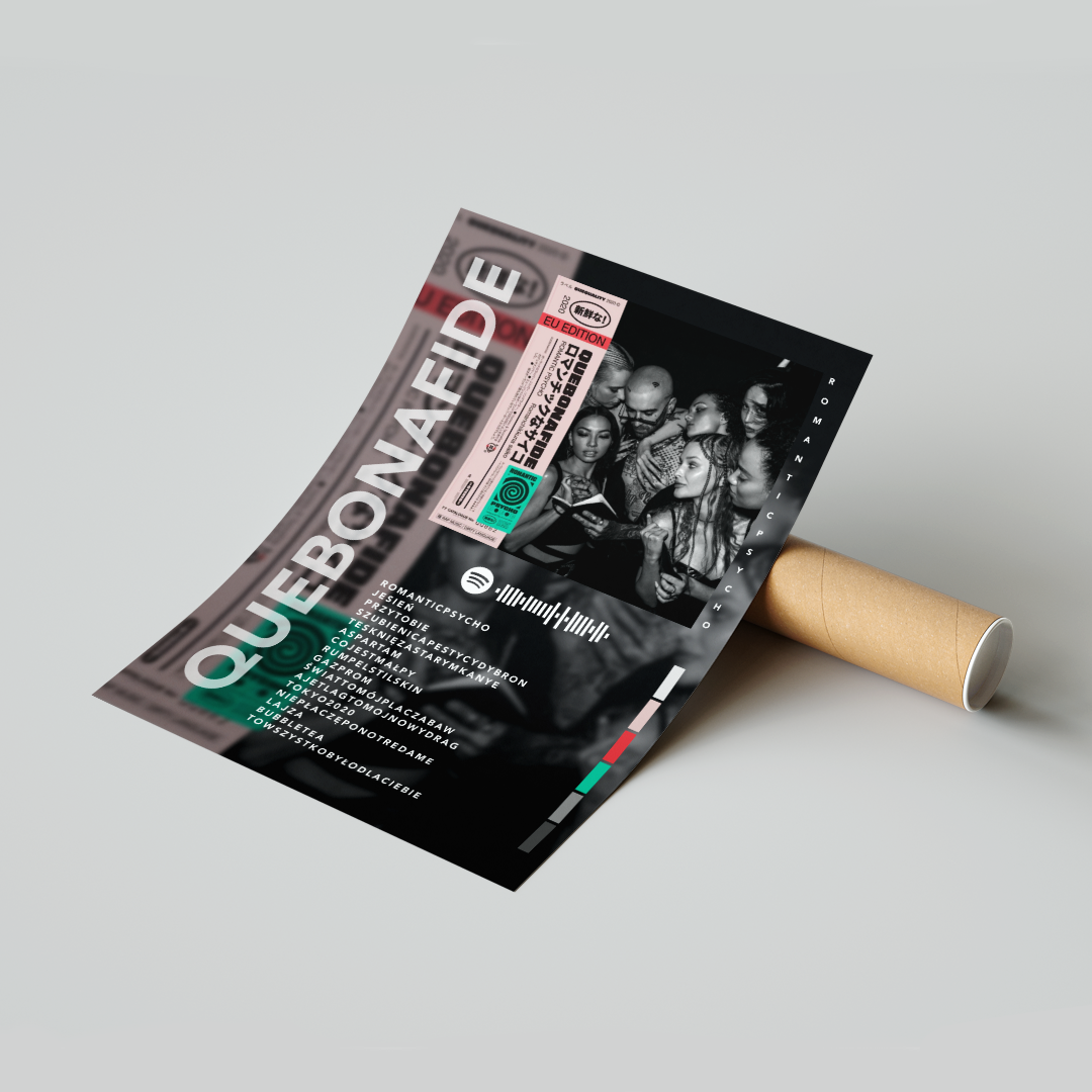 Plakat Quebonafide Romantic Psycho