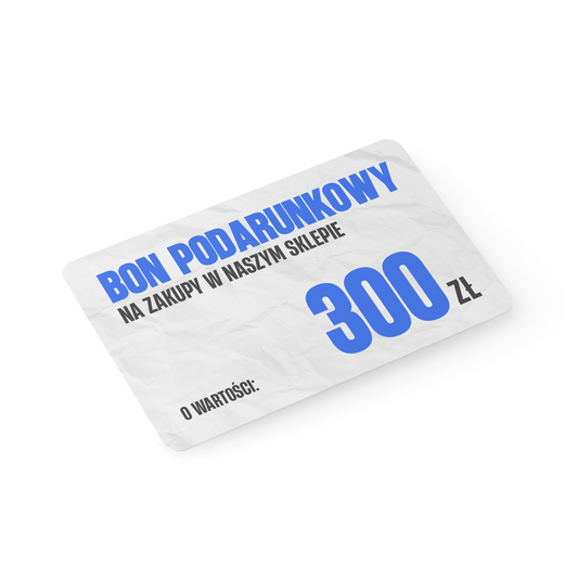 Bon o wartości 300zł