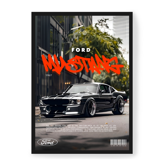 Plakat Ford Mustang