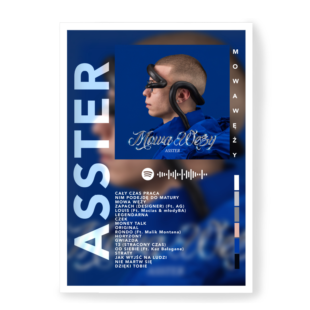 Plakat Asster Mowa Węży