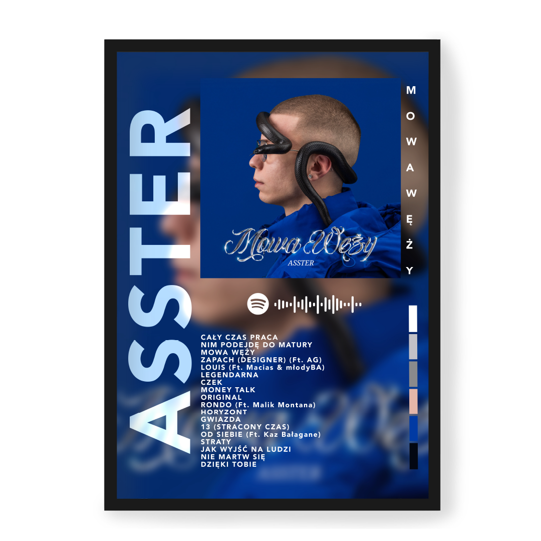 Plakat Asster Mowa Węży