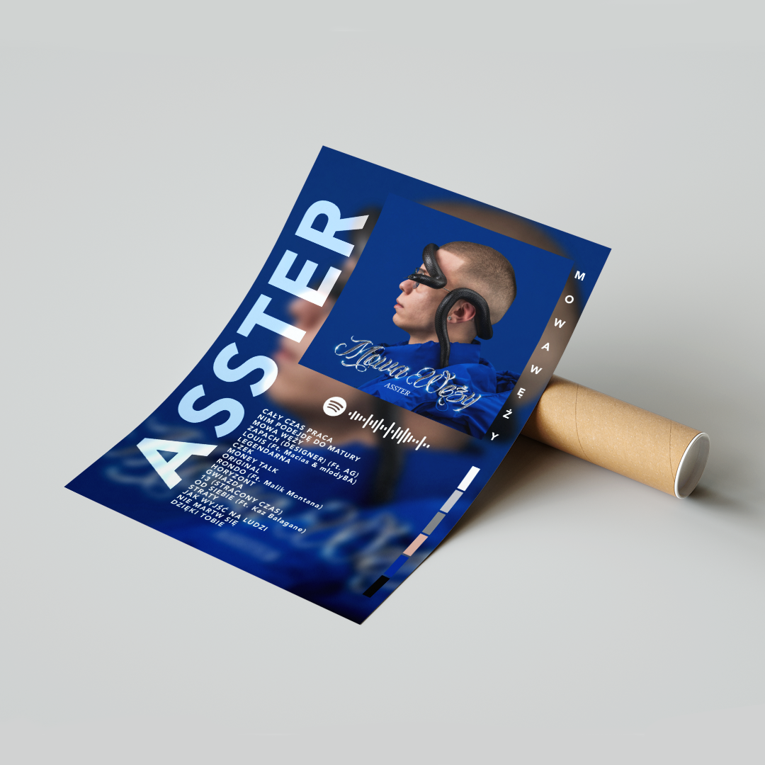 Plakat Asster Mowa Węży